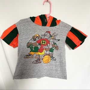 Space jam infant hoodie shirt vintage size 18mo